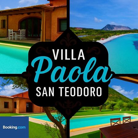 Villa Paola San Teodoro Con Piscina Privata Lu Lioni Exteriör bild